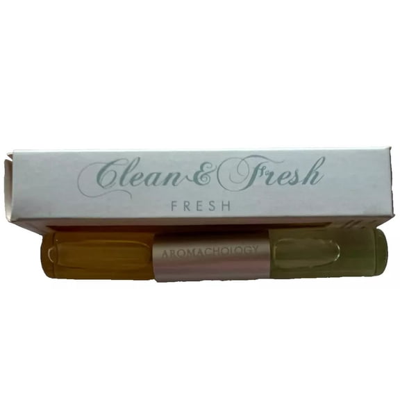 AROMACHOLOGY Clean & Fresh Perfume Eau de Parfum Duo Rollerball 0.2oz