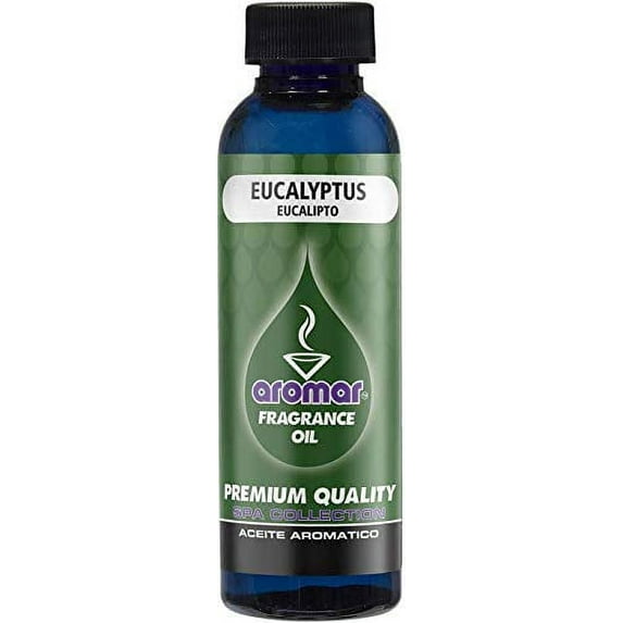 AROMAR PREMIUM FRAGRANCE OIL- 2 OZ EUCALYPTUS SCENTED OIL