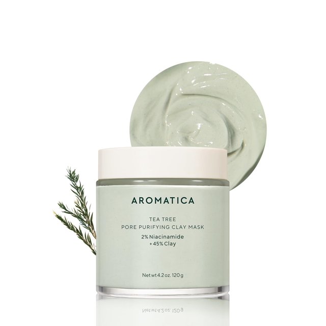 AROMATICA Tea Tree Pore Purifying Clay Mask 2 Niacineamide + 45 Clay