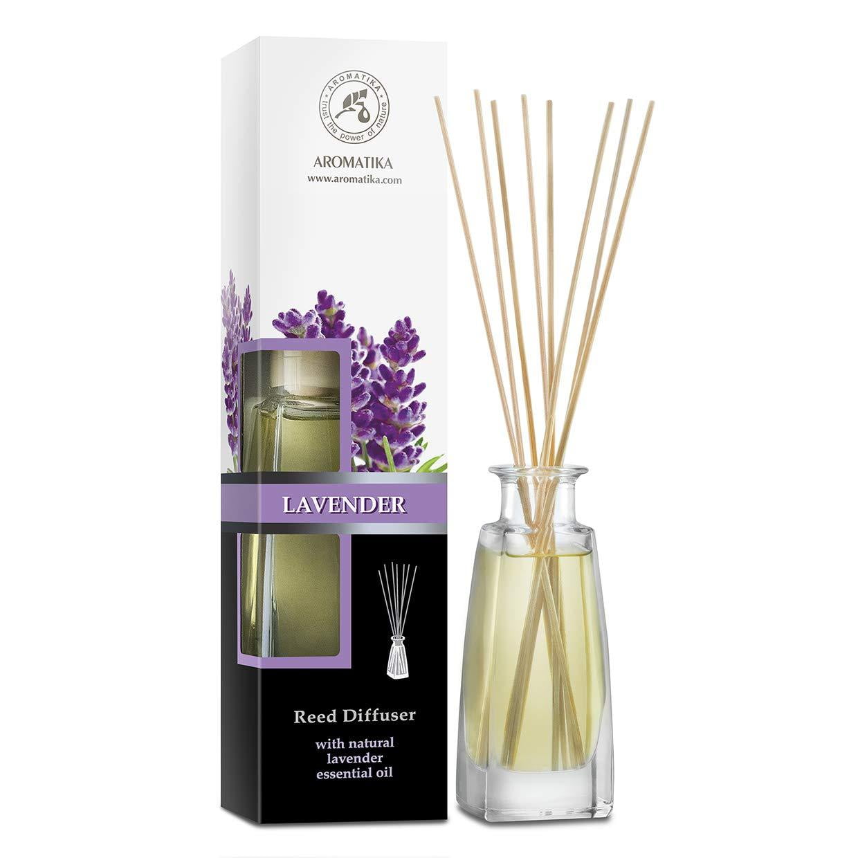Lavender Essential Oil Reed Diffuser with Bamboo Sticks