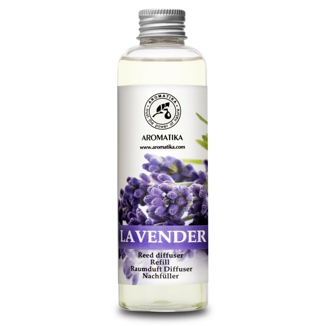 AROMATIKA Lavender Essential Oil Alcohol Free 100% Pure Therapeutic for Diffuser, Humidifier, Aromatherapy, Sleep, Relax Room Air Fresheners Perfect Gifts - Lavender Essential Oil 6.8oz