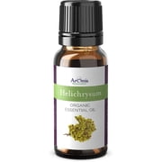 AROMIS Organic Helichrysum Essential Oil - USDA Certified - 100% Pure Therapeutic Grade 30mL 34 Fl Oz, Undiluted, for Aromatherapy Diffuser Helichrysum Gymnocephalum