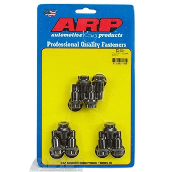 ARP 0.5-20 in. 12 Point Head Thread Ring Gear Bolt for Dana 60 - Black Oxide