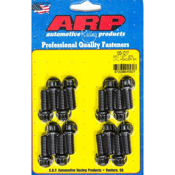 Arp Header Bolt Kit - 12pt. 3/8 x .850 UHL (16)