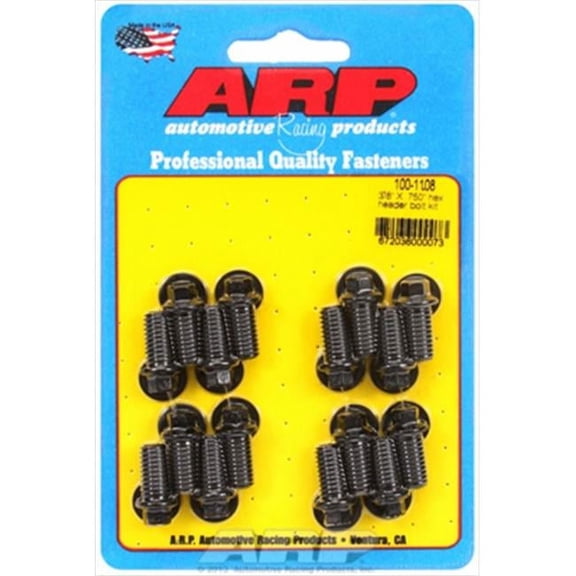 ARP 1001108 Universal Header Bolt Kit 0.38 x 0.75