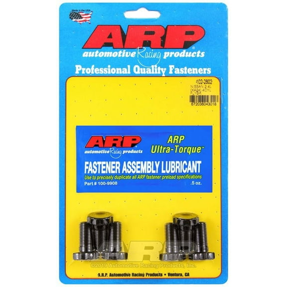ARP 102-2802 Black for Nissan 2.4L KA24 4cyl flywheel bolt kit