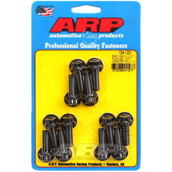 ARP for SBC/Gen III LS 1/4 Flange 12pt Header Bolt Kit 134-1201