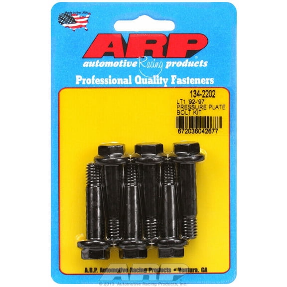 ARP 134-2202 Black SBC LT1 '92-'97 pressure plate bolt kit