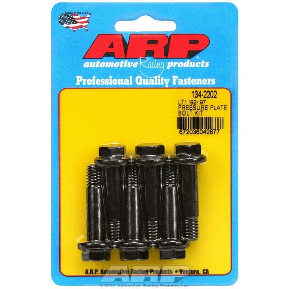 ARP 134-2202 Black SBC LT1 '92-'97 pressure plate bolt kit