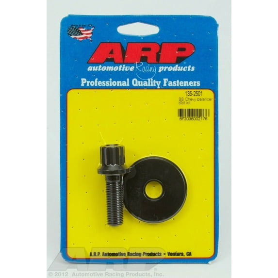 ARP 135-2501 Black For BB Chevy balancer bolt kit