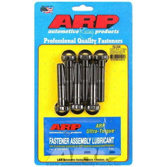 ARP 150-2506 Black Ford 6.4L diesel crank flange adapter bolt kit