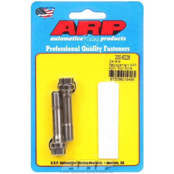 ARP 200-6228 3/8 General Replacement ARP2000 Rod Bolt Kit