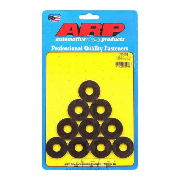 Arp Black Washers - .471 ID x 1.300 OD (10)
