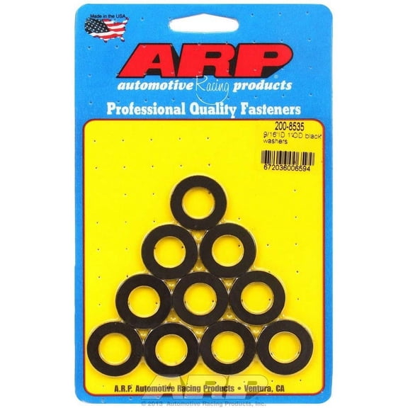 ARP 200-8535 ARP 2008535 10-Pack Of Special Purpose Washers, 9/16" Inside Diameter, 1" Outside Diameter, .120" Thick