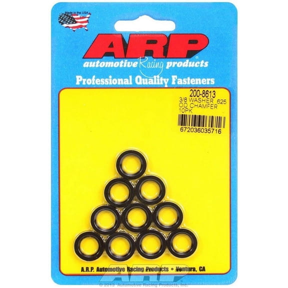 ARP (200-8613) Chamfer Washer, Black