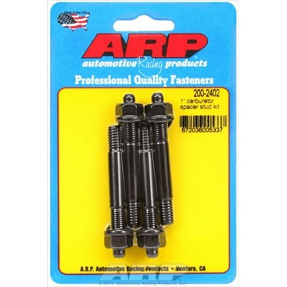 ARP 2002402 1 Carburetor Spacer Stud Kit 2.700 Oal