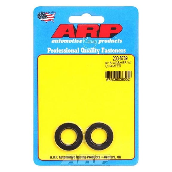 ARP 2008719 0.563 x 1.000 in. SAE Steel Black Oxide Chamfer Washers