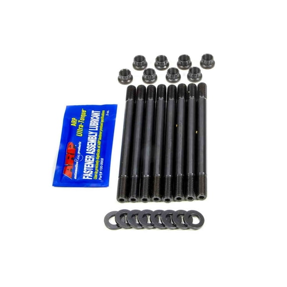 ARP 235-4306 Pro Series Black Oxide 12-Point Cylinder Head Stud Kit for Big Block Chevy Long Exhaust Studs (Set of 8)