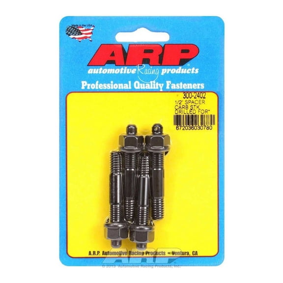 Arp Carb Stud Kit - Drilled for 1/2in Spacer