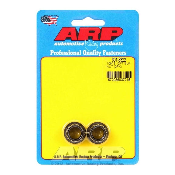 Arp 1/2-13 12pt Nut Kit 2pk