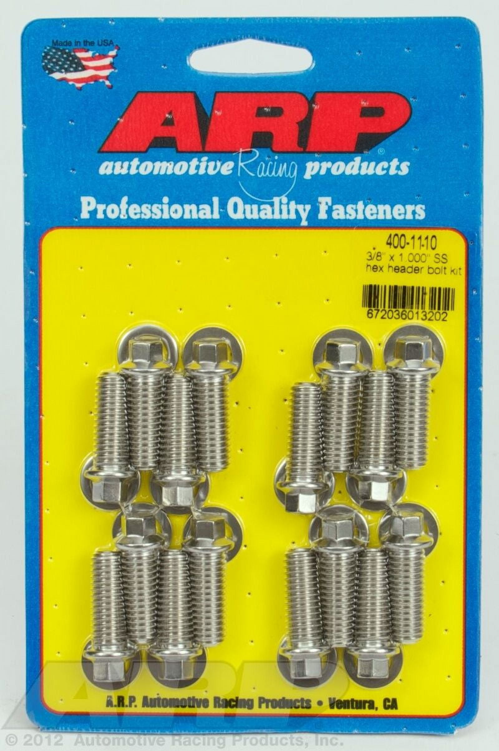 ARP Bolt Kit - 12pt (5) 8mm x 1.25 x 45mm ARP Bolt Kit - 12pt (5) 8mm x 1.25 x 45mm
