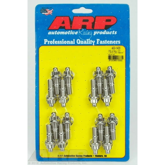 ARP INC. 400-1403 BB CHEVY 3/8 X 1.670 SS HEADER STUD KIT