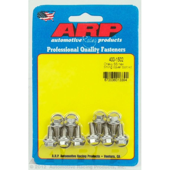 ARP INC. 400-1502 CHEVY SS HEX TIMING COVER BOLT KIT