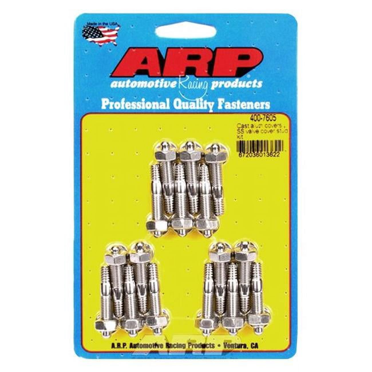 ARP 400-7605 Cast Alum Covers SS Valve Cover Stud Kit - Walmart.com