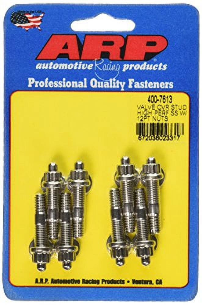 ARP 4007613 12Point Stainless Steel Valve Cover Stud Kit 8 Piece
