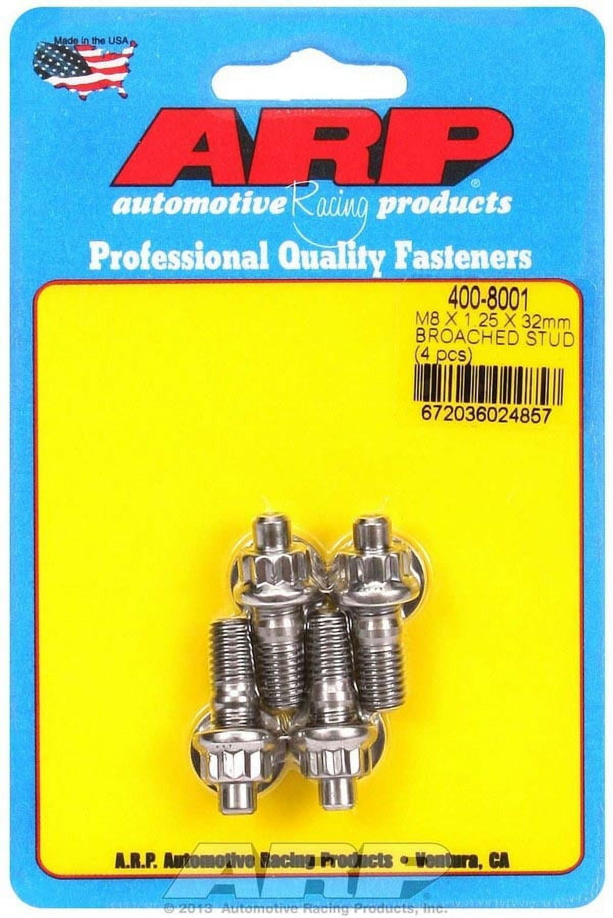 ARP S/S Stud Kit - (4) M8 x 1.25 ARP S/S Stud Kit - (4) M8 x 1.25