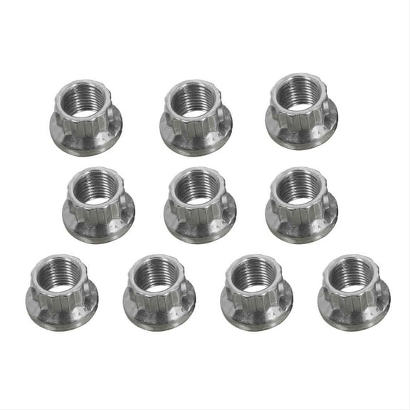 ARP 400-8334 Nut Kit (1/2-20 SS 12pt nut)