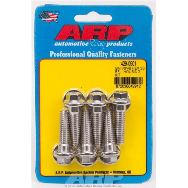 ARP Bellhousing Bolt Kit - 6pt GM V6/V8 ARP Bellhousing Bolt Kit - 6pt GM V6/V8