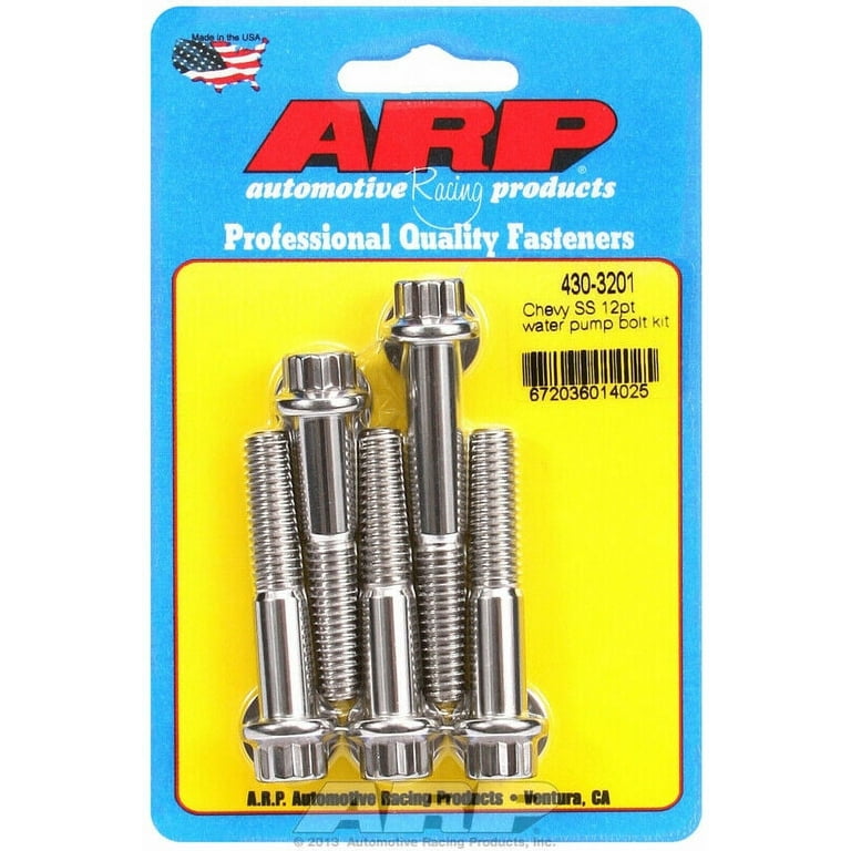 ARP Chevy Water Pump Bolt Kit - 12pt ARP Chevy Water Pump Bolt Kit - 12pt
