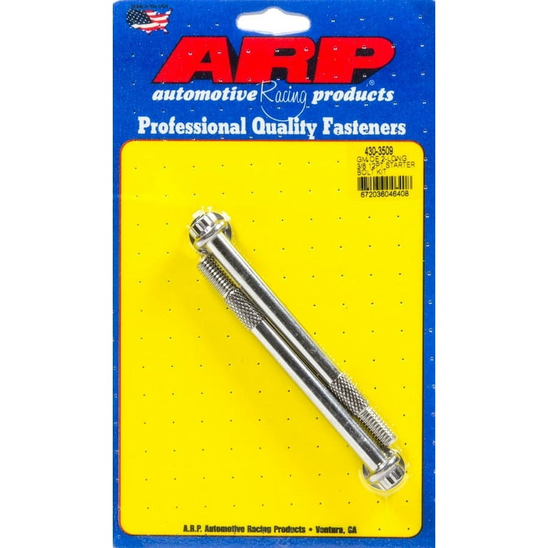 ARP S/S Starter 12pt Bolt Kit 3/8-16 x 4.660 UHL ARP S/S Starter 12pt Bolt Kit 3/8-16 x 4.660 UHL