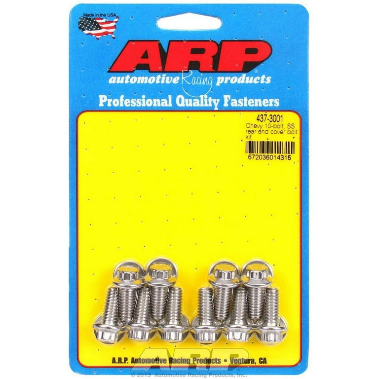 ARP S/S Rear End Cover Bolt Kit - 10-Bolt Chevy ARP S/S Rear End Cover Bolt Kit - 10-Bolt Chevy
