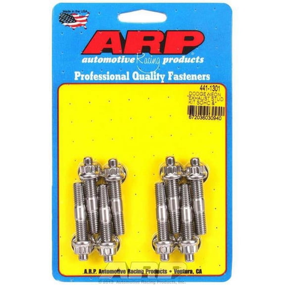 ARP 441-1301 M8 x 2 in. OAL Stainless Steel Header Bolt Kit - Pack of 8