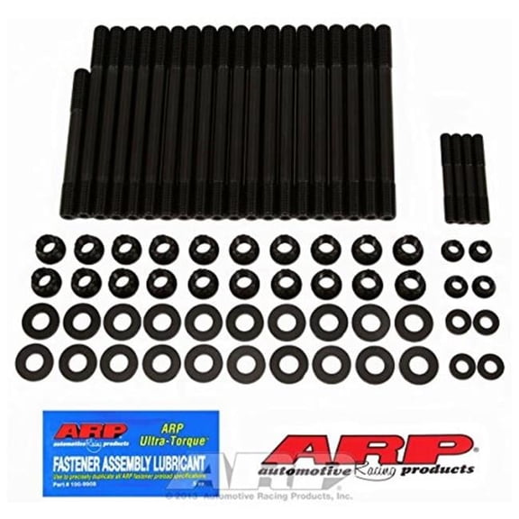 ARP  6.2 litre LT1 Hex Pro Series Cylinder Head Stud Kits with 8 mm Coil for SB Chevy - Black