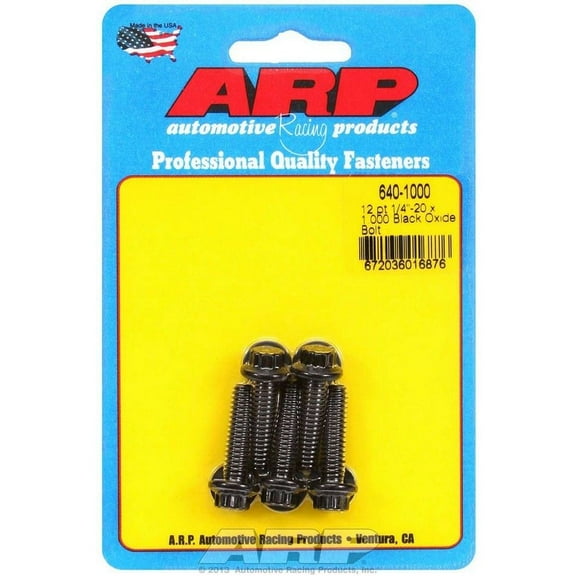 Arp Bolt Kit - 12pt. (5) 1/4-20 x 1.000