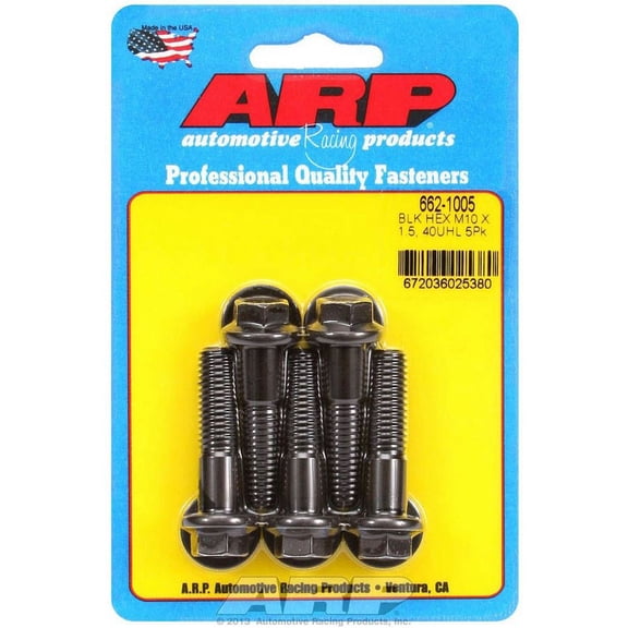 Arp Bolt Kit - 6pt. (5) 10mm x 1.5 x 40mm