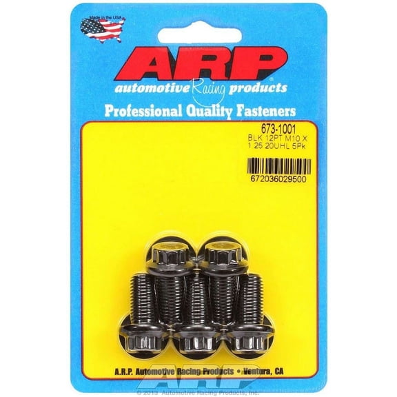 ARP 673-1001 Bolt, M10 x 1.25", Pack of 5