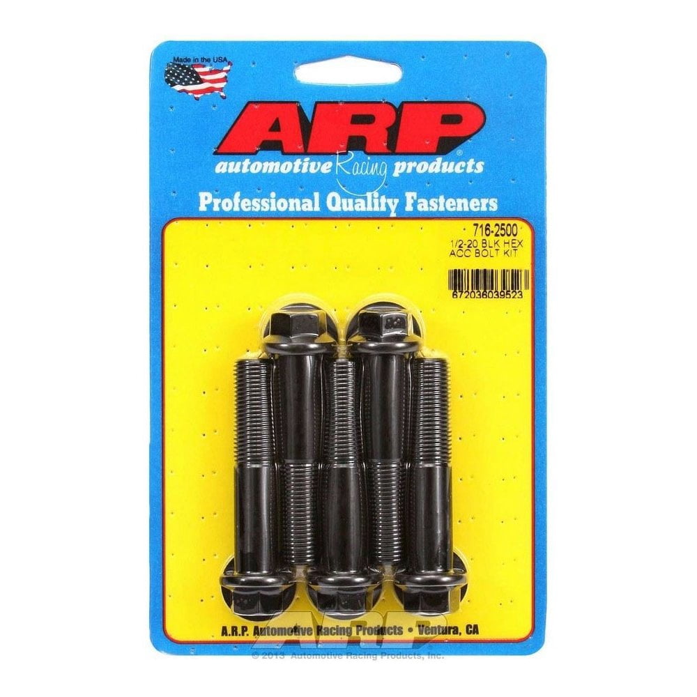 Arp Bolt Kit - 6pt. (5pk) 1/2-20 x 2.500 - Walmart.com