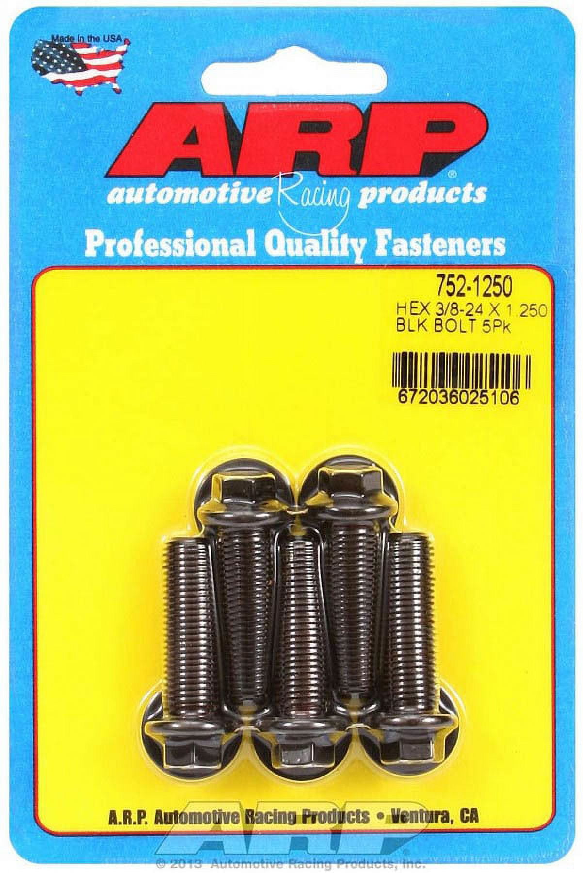 ARP Bolt Kit - 6pt (5) 3/8-24 x 1.250 ARP Bolt Kit - 6pt (5) 3/8-24 x 1.250