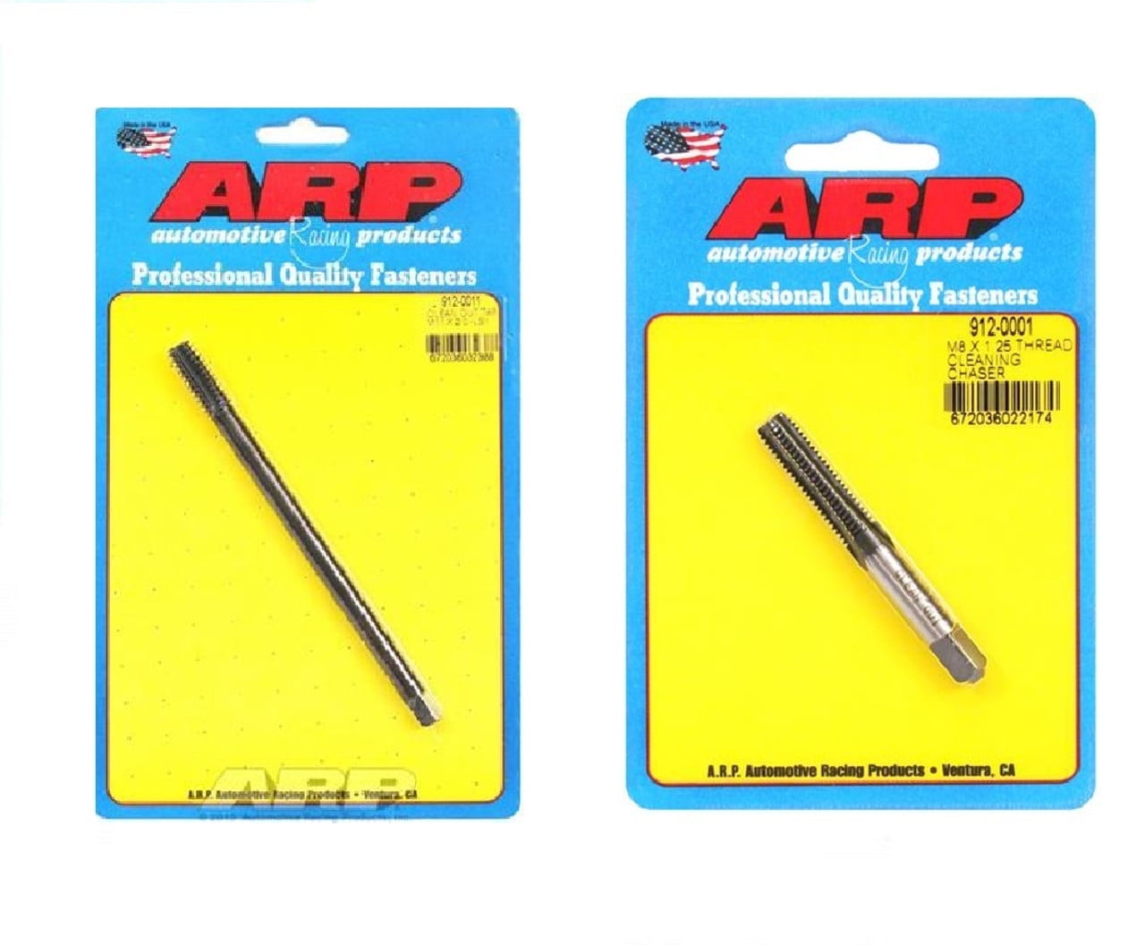 ARP 912-0001 M8 x 1.25 and ARP 912-0011 M11 x 2.0 Head Bolt Thread ...