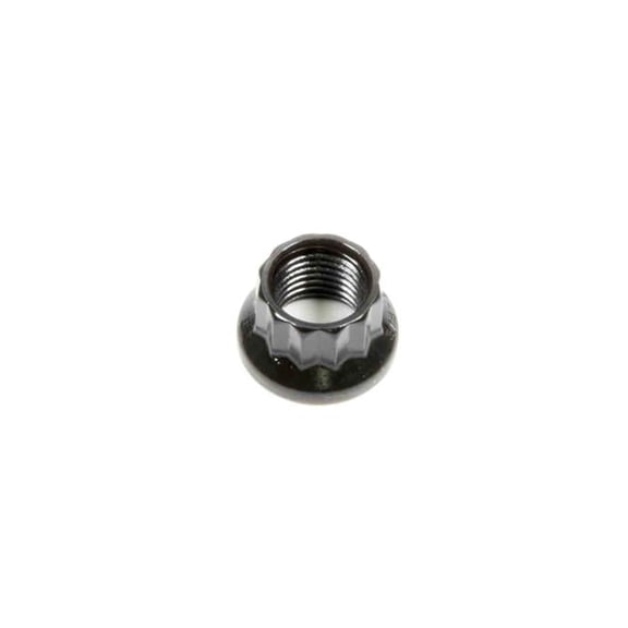 ARP AJN12-1 0.37-24 in. 12 Point Nut - Black
