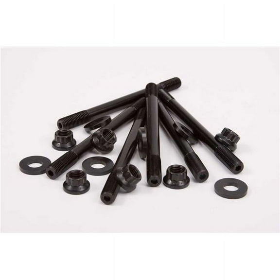 ARP ARPAR3.800-1LB 3.8 in. Long Broached 0.5 in. Individual Head Studs