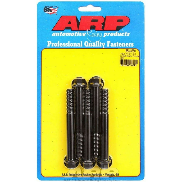 ARP Bolt Kit - 6pt (5) 7/16-14 x 3.750 ARP Bolt Kit - 6pt (5) 7/16-14 x 3.750