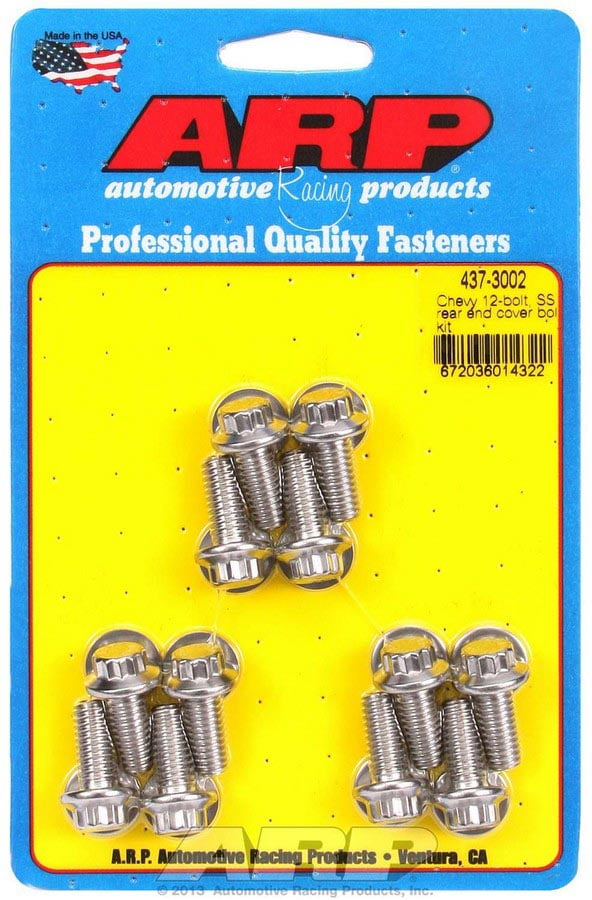 ARP Differential Cover Bolt Kit GM 12Bolt P/N 4373002