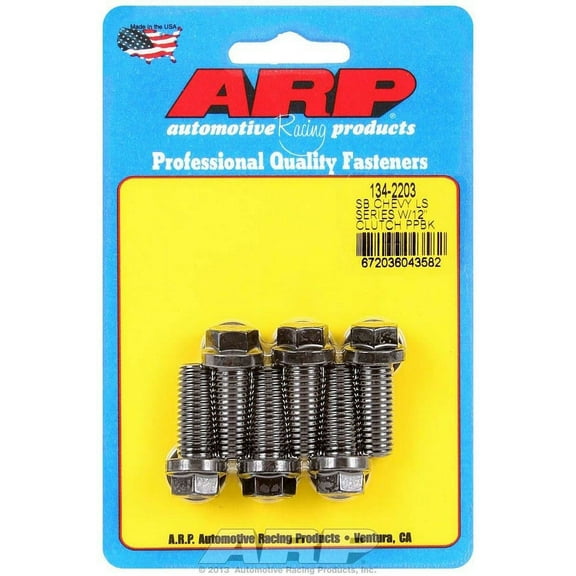 ARP FASTENERS 134-2203For SB CHEVY LS SERIES W/12" CLUTCH PRESSURE PLATE BOLT KIT