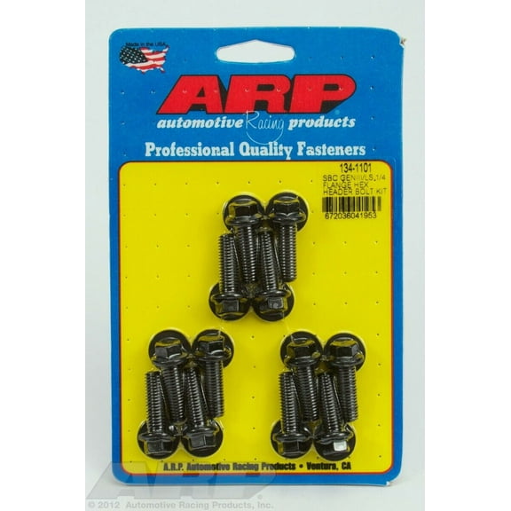 ARP INC. 134-1101 SBC/GENIII LS 1/4 FLANGE HEX HEADER BOLT KIT