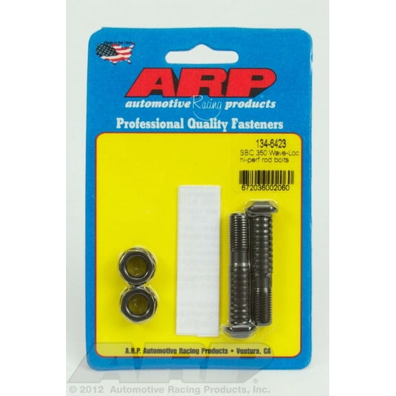 ARP INC. 134-6423 SB CHEVY 350 WAVE-LOC HI-PERF ROD BOLTS